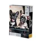 Quebra-Cabeça Buldogue Francês 500 pçs - Pais & Filhos