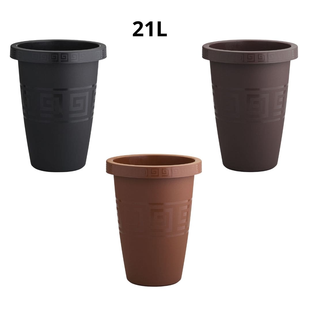 Design sem nome (4) Vaso Grego Redondo 21L - Plasmont - Imagem 1