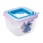 Conjunto com 3 Potes Conect Quadrado Stitch - Plasútil