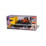 Carrinho City Works Carregadeira Truck Orange Toys