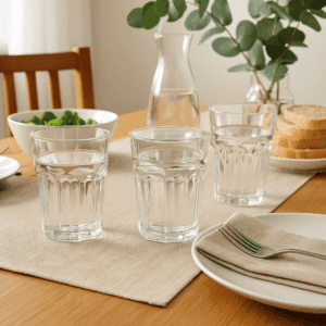 Jogo de Copo Luxor com 3pçs 370ML - Em Casa Tem Glass - Imagem 2