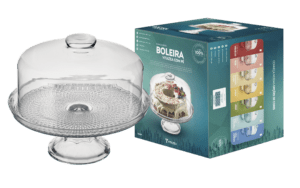 Conjunto Boleira de Vidro - Vitazza - Imagem 3