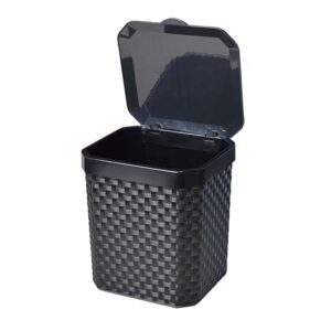 Lixeira De Pia Rattan Com Tampa - 5 Litros - Imagem 2