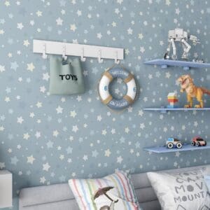 Cabideiro de Madeira Simples Com 5 Ganchos - Prat-K - Imagem 2