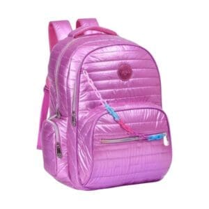 Mochila Juvenil Feminina Matelasse em Poliéster - Yepp