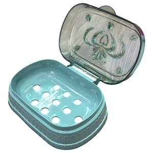 Porta Sabonete Com Tampa de Plástico - Talberg - Imagem 2