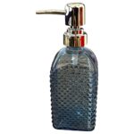 Porta Sabonete Liquido De Vidro Decorado 450ML - Talberg