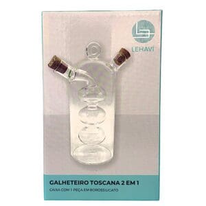 Galheteiro Toscana Borossilicato 2 Em 1 - Imagem 3