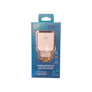 Carregamento de Alta Velocidade 3.1A 2USB - Inova