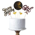 Topo de Bolo Decorativo Happy Birthday/Girl/Boy