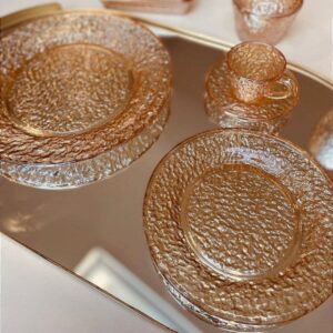 Prato P/ Sobremesa de Cristal Ecológico - Lyor - Imagem 2