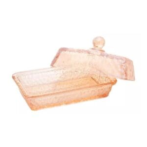 Manteigueira de Cristal Com Tampa - Lyor - Imagem 3