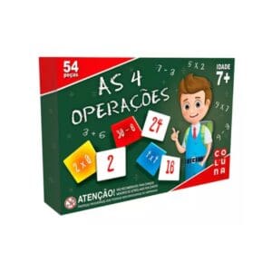 Jogo de Tabuleiro As 4 Operações - Coluna