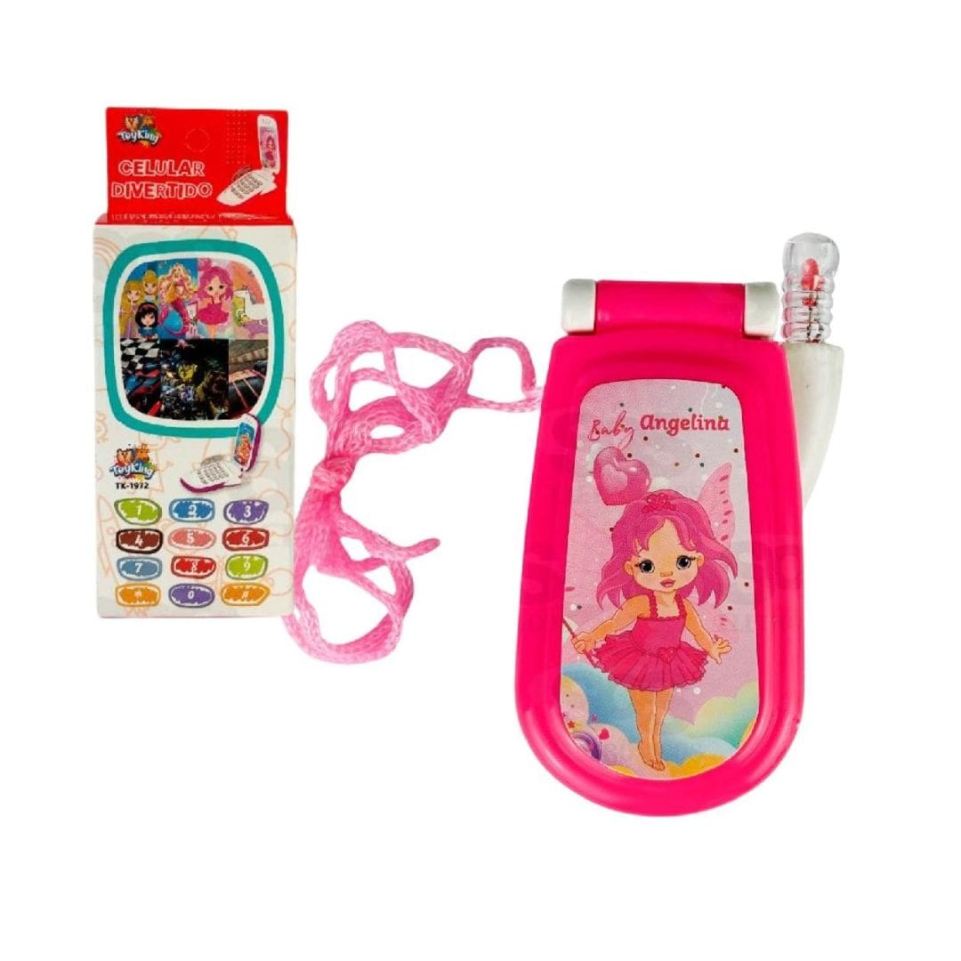 PRODUTOS - 2024-12-18T172537.753 Brinquedo Telefone Musical de Plástico - Toy King - Imagem 1
