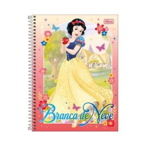 Caderno Universitário 80 Folhas 1 Matéria Princesa Disney - Tilibra - Imagem 5