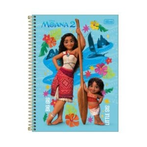 Caderno Espiral Universitário Moana 2 C/ 80 Folhas - Tilibra