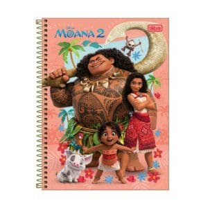 Caderno Espiral Universitário Moana 2 C/ 80 Folhas - Tilibra - Imagem 8