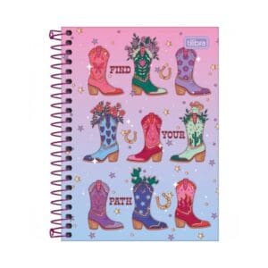 Caderno Universitário West Girl 1 Matéria C/ 80 Folhas - Tilibra - Imagem 5