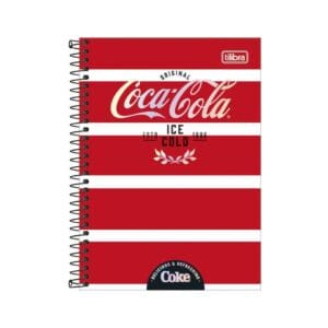 Caderno Universitário Coca-Cola 1 Matéria C/ 80 Folhas - Tilibra Connect - Imagem 4