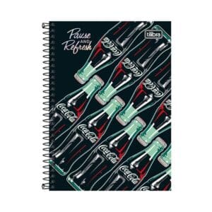 Caderno Universitário Coca-Cola 1 Matéria C/ 80 Folhas - Tilibra Connect - Imagem 6