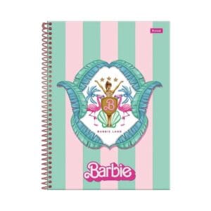 Caderno Universitário Barbie 1 Matéria C/ 80 Folhas - Foroni - Imagem 7