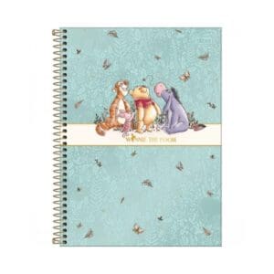 Caderno Universitário Winnie the Pooh 1 Matéria C/ 80 Folhas - Tilibra