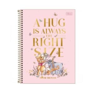 Caderno Universitário Winnie the Pooh 1 Matéria C/ 80 Folhas - Tilibra - Imagem 3