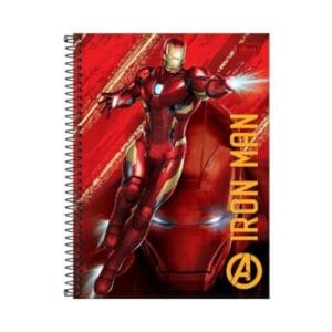 Caderno Universitário Avengers 1 Matéria 80 Folhas - Tilibra - Imagem 5