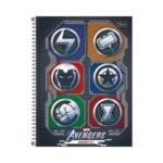 Caderno Universitário Avengers Game Verse -1 Matéria 80 Folhas - Tilibra