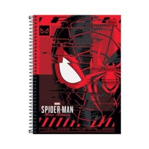 Caderno Universitário Spider Man Game Verse 1 Matéria 80 Folhas - Tilibra - Imagem 4
