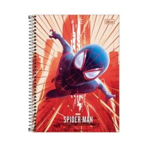 Caderno Universitário Spider Man Game Verse 1 Matéria 80 Folhas - Tilibra