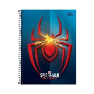 Caderno Universitário Spider Man Game Verse 1 Matéria 80 Folhas - Tilibra - Imagem 3
