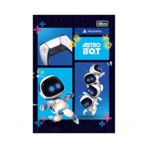 Caderno Brochura Astro Bot Play Station 1 Matéria 80 Folhas - Tilibra - Imagem 4