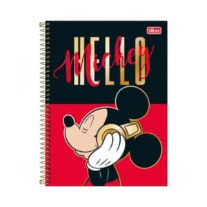 Caderno Universitário Mickey 1 Matéria 80 Folhas - Tilibra - Imagem 4