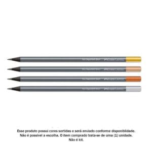 Lápis Grafite Ecolápis Supersoft Glam - Faber Castell - Imagem 2