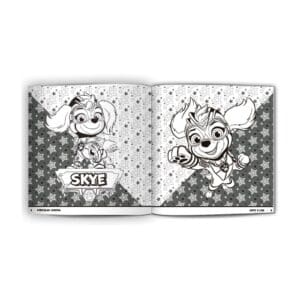 Livro de Colorir Arte e Cor Patrulha Canina - Culturama - Imagem 2