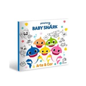 Livro de Colorir Arte e Cor Baby Shark - Culturama