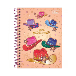 Caderno Universitário West Girl 1 Matéria C/ 80 Folhas - Tilibra - Imagem 8