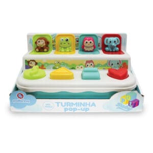 Brinquedo para Bebês Turminha Pop-Up - Polibrinq