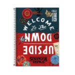 Caderno Universitário Stranger Things Netflix 1 Matéria 80 Folhas - Tilibra