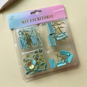 Kit Escritório em Plástico PP e Aço - Inter Paper - Imagem 4