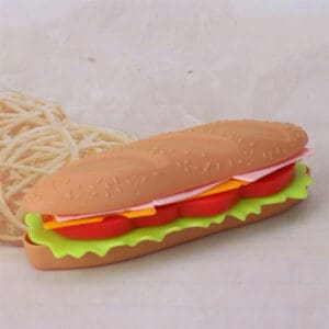 Brinquedo Hora do Lanche Hamburguer - Miki Toy - Imagem 6