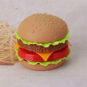 Brinquedo Hora do Lanche Hamburguer - Miki Toy - Imagem 2