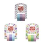 Fita Adesiva Washi Tape 15mmx3m Candy Color - Yin's Paper