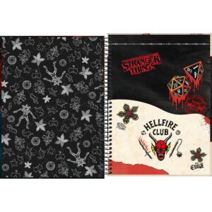 Caderno Universitário Stranger Things Netflix 1 Matéria 80 Folhas - Tilibra - Imagem 6