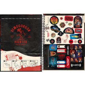 Caderno Universitário Stranger Things Netflix 1 Matéria 80 Folhas - Tilibra - Imagem 7