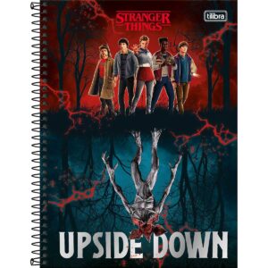 Caderno Universitário Stranger Things Netflix 1 Matéria 80 Folhas - Tilibra - Imagem 2