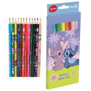 Lápis de Cor 12 Cores Stitch - Molin - Imagem 2