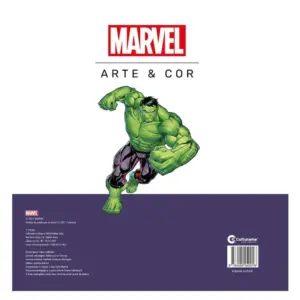 Livro de Colorir Arte e Cor Marvel - Culturama - Imagem 3
