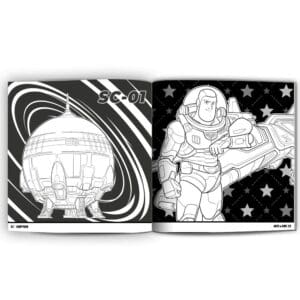 Livro de Colorir Arte e Cor Lightyear - Culturama - Imagem 2